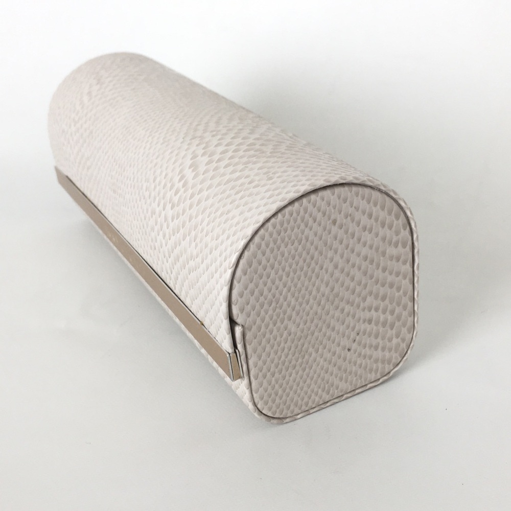 Jimmy Choo Snakeskin Embossed Replacement Sunglasses Case - Picture 7 of 8